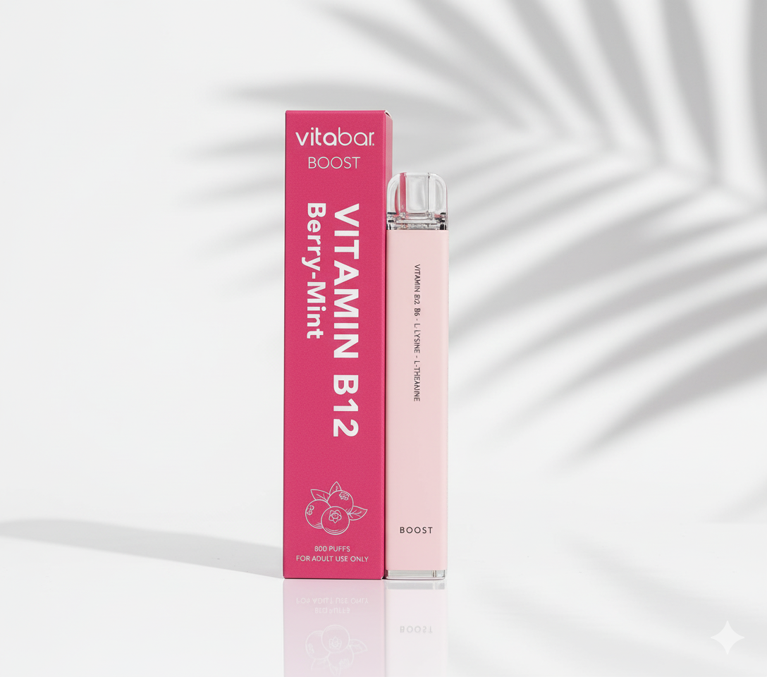 VITABAR BOOST - B12 - HealthVape Disposable - 0% Nicotine