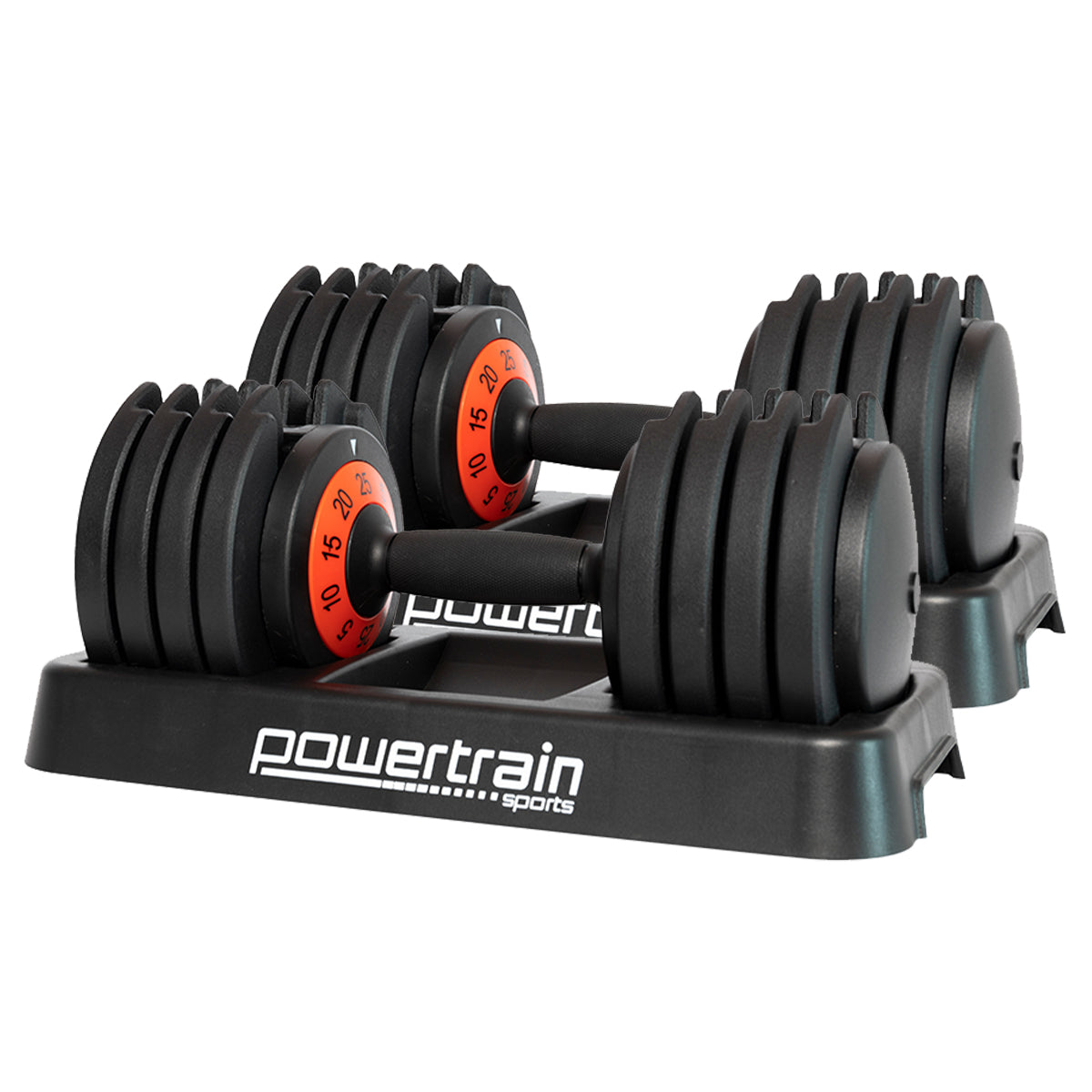 NNEDPE Powertrain GEN2 Pro Adjustable Dumbbell Set - 50kg